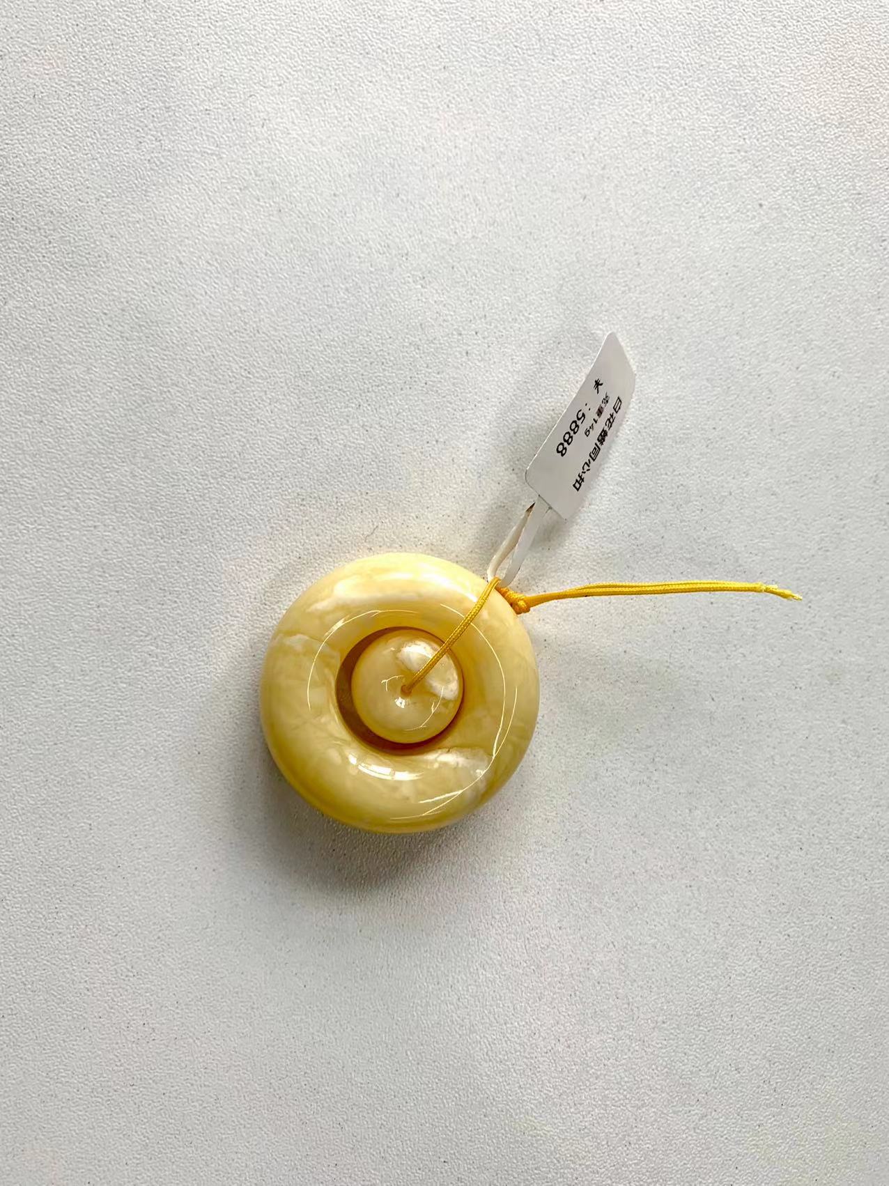 【小蜜珠宝】精品俄料白花蜡同心扣