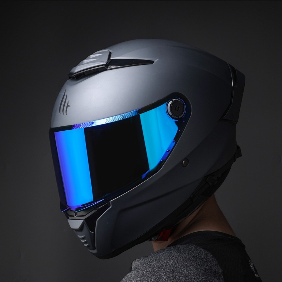 雷神4头盔摩托车头盔骑行头盔双镜片全盔四季机车头盔安全帽