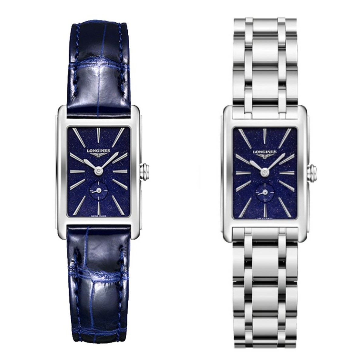 99新 Longines/浪琴 维纳大版/蓝盘星空/石英/表径23.3-37mm/女士