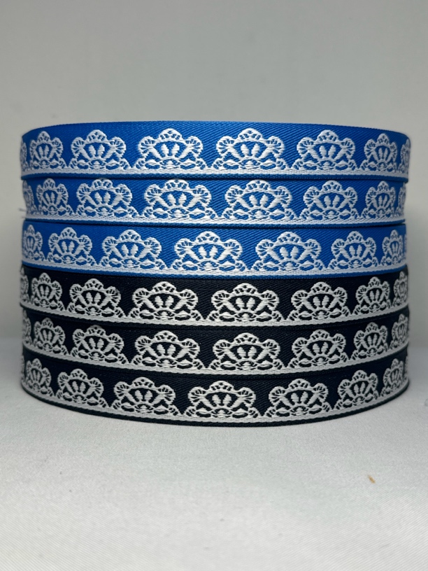 1.8cm宽少数民族风织带花边服装辅料国风汉服刺绣提花带手工diy