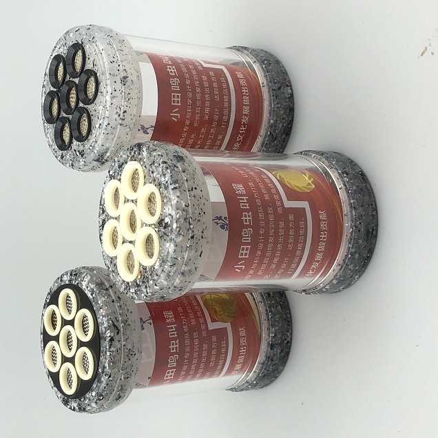 鸣虫叫罐 津门小田虫具 蝈蝈罐 蝈蝈筒 黑晶七孔全系列蝈蝈罐