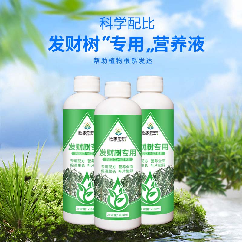 【发财树专用】新手发财树专用营养液生根疏松配方均衡土培适用枯萎