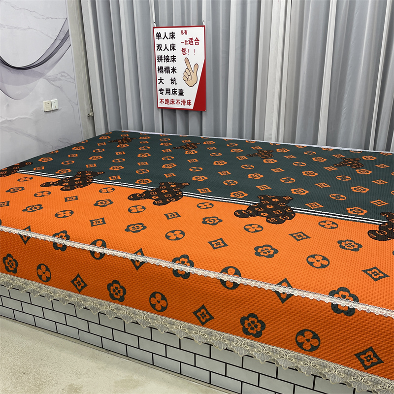 【花边款】 农村大炕 榻榻米 多用毯 可机洗的四季床盖