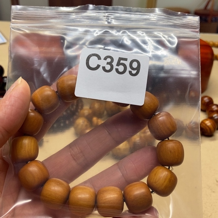 【闪购商品】木佛****f老山檀老型珠359号