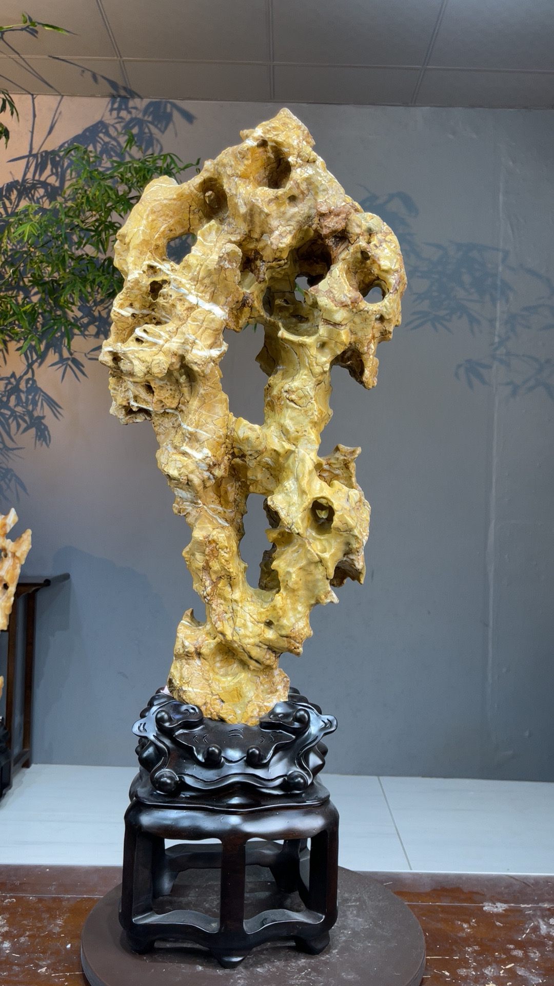 太湖石摆件高度1米宽度36