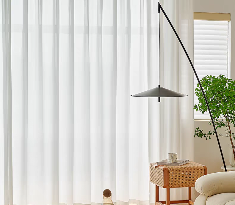 幻影纱窗帘透光不透人