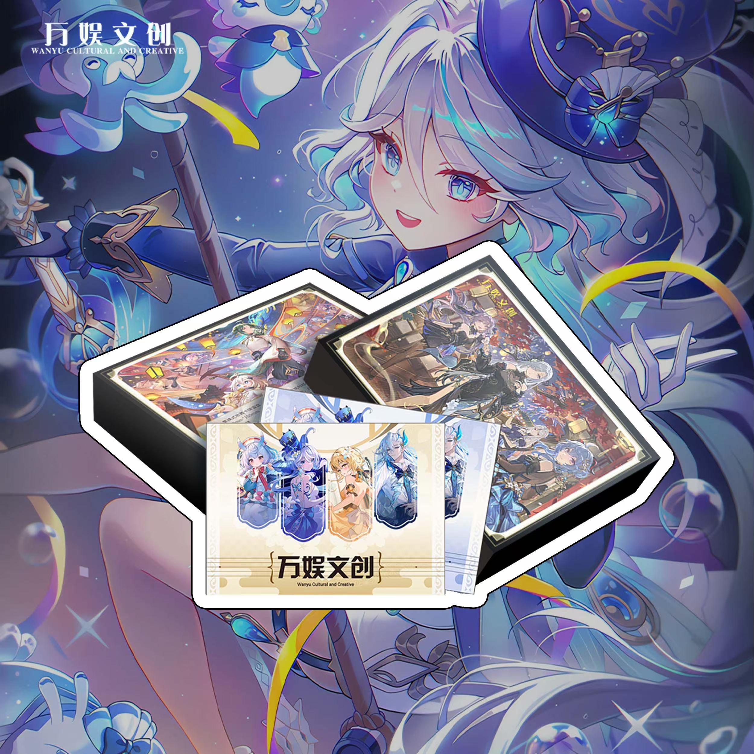 【代拆盒】代拆万娱文创提瓦特的旅者同人国创第三弹收藏大卡