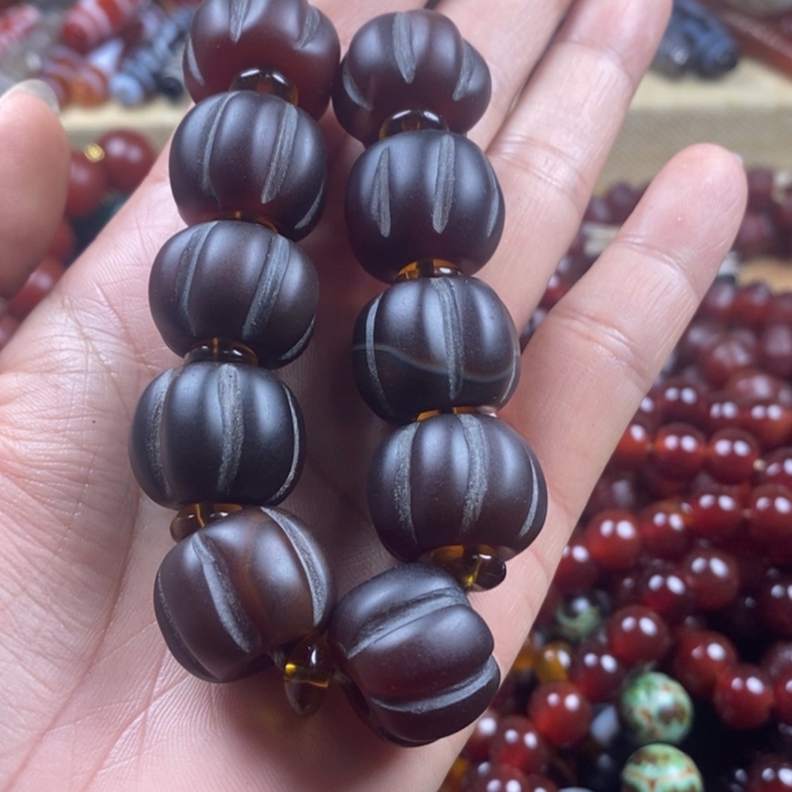 【闪购商品】玛瑙/玉髓挂件未镶嵌小*敏