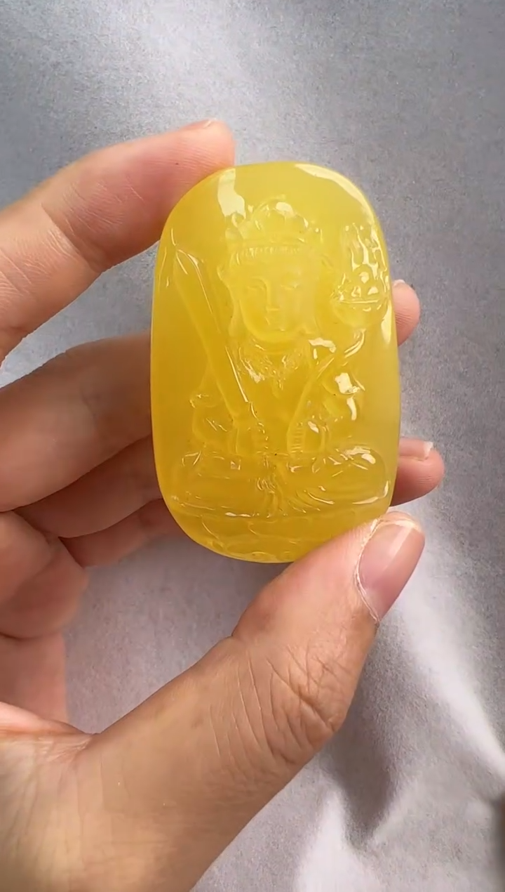 【闪购商品】定制琥珀未镶嵌1725095-虚空藏