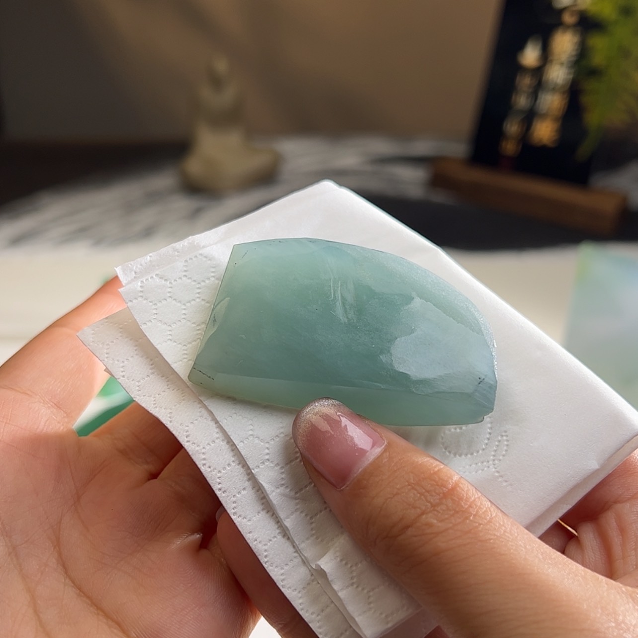 【闪购商品】定制翡翠未镶嵌A**y橦