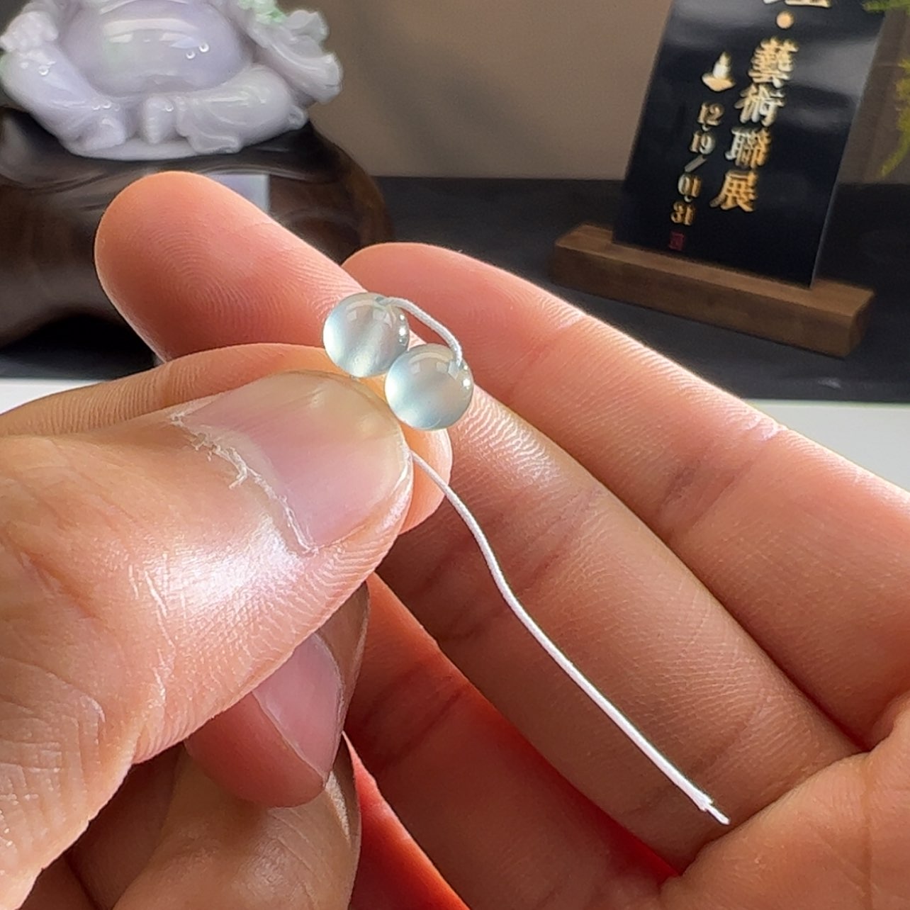 【闪购商品】定制翡翠未镶嵌昕*怡帅