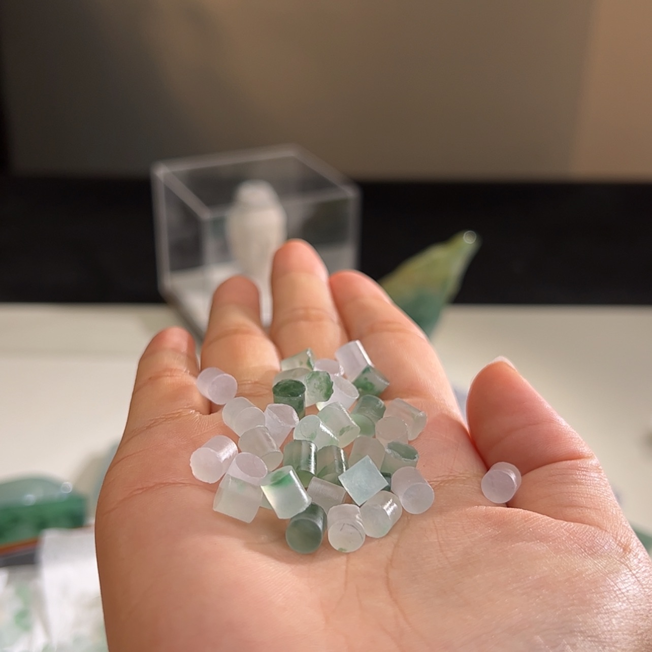 【闪购商品】定制翡翠未镶嵌我*橦定金