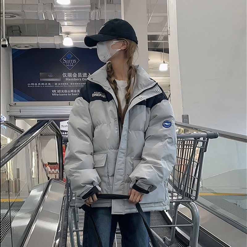 波司豋羽绒服服女2023年冬季韩版宽松加厚棉服ins学生保暖棉袄新