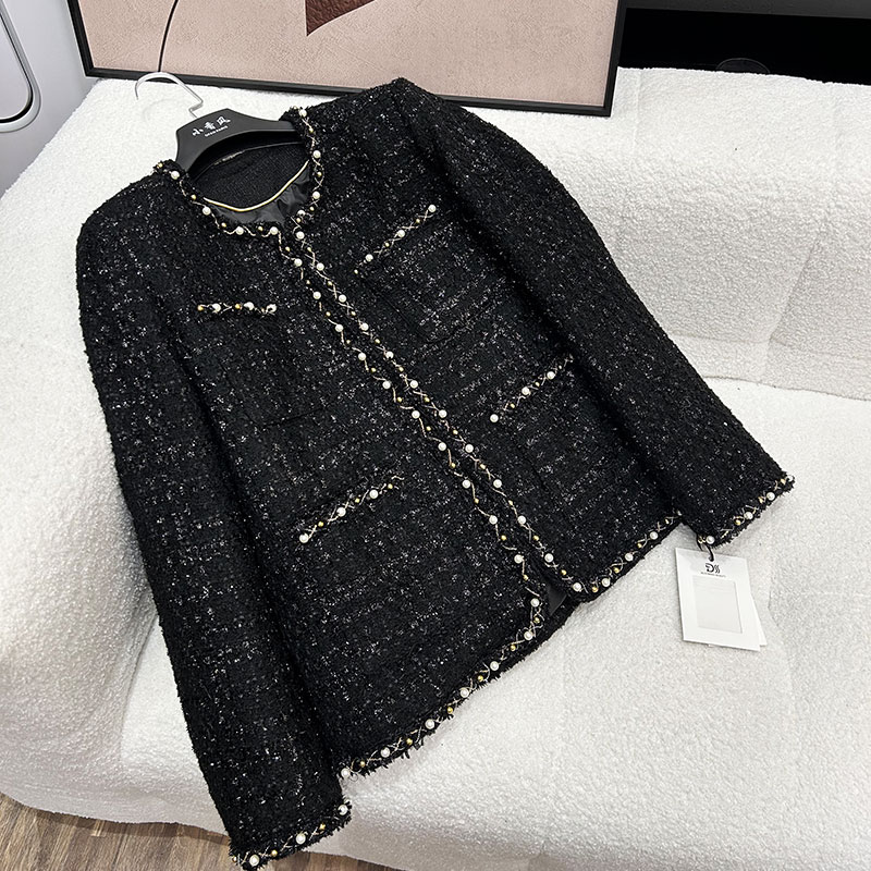 95白鹅绒【龙哥质造28236】时尚气质高端羽绒服设计感小香风外套