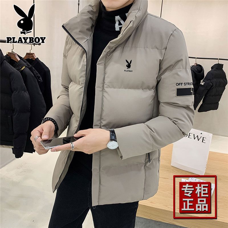 波登司羽绒服白鸭绒新款爆款季羽绒衣男款士外套男款装宽松潮流假