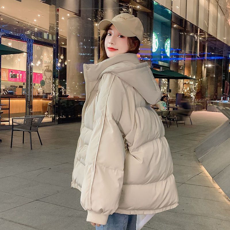 波登司羽绒服白鸭绒新款爆款羽绒女士女款短款年外套韩版衣宽松袄