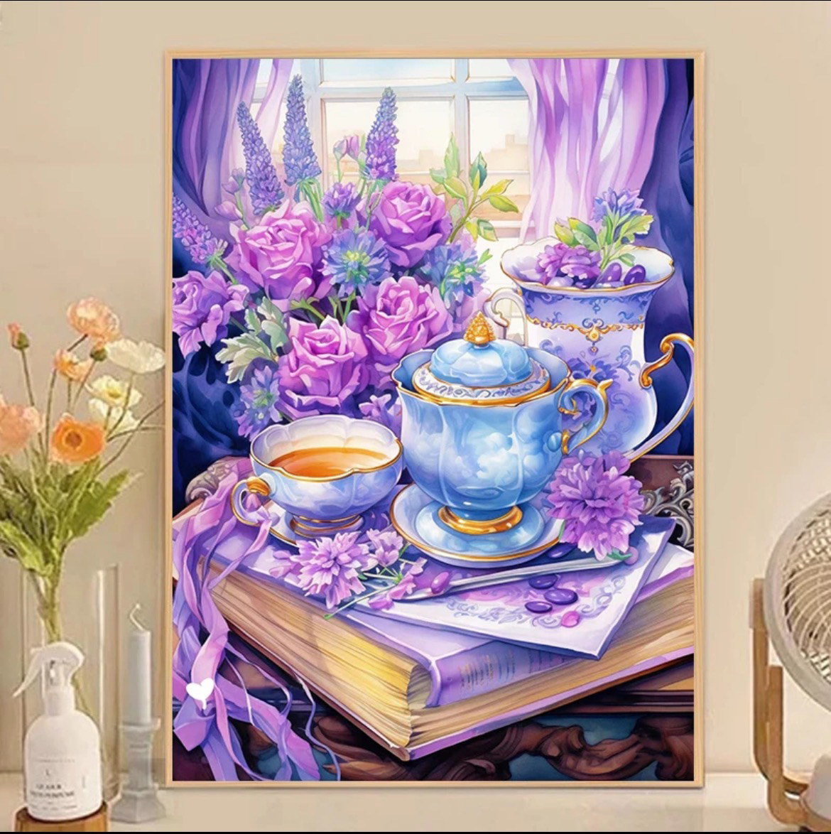 蒙娜丽莎十字绣：时光物语 大格四股线60×85厘米44色