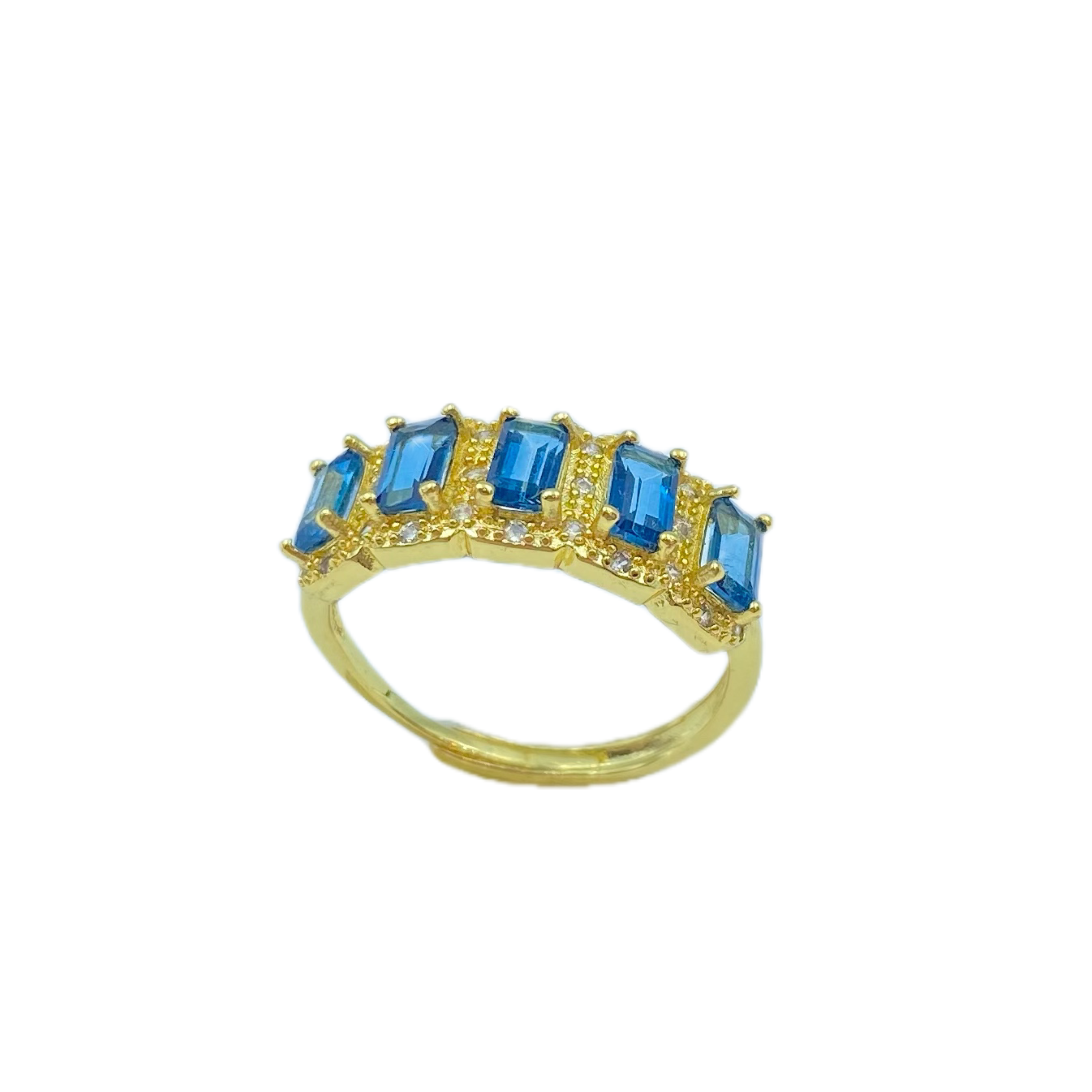 托帕石戒指A370X合金