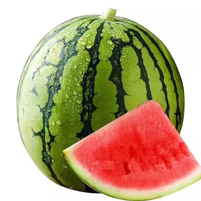 【精品】麒麟无籽西瓜 1个（酥脆香甜多汁）