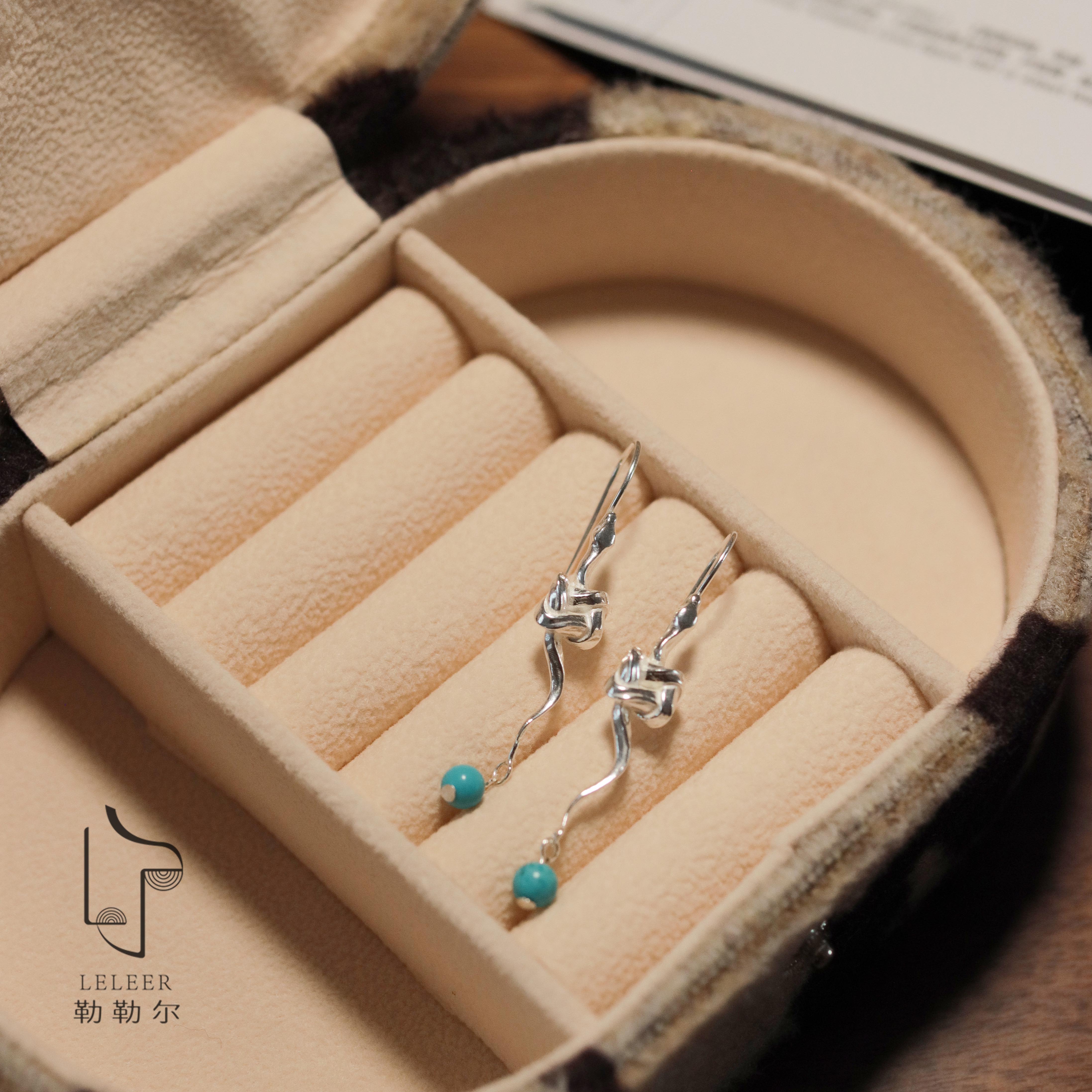 925银耳饰 勒勒尔福利款蛇年纪念款耳饰个性小众简约饰品气质百搭