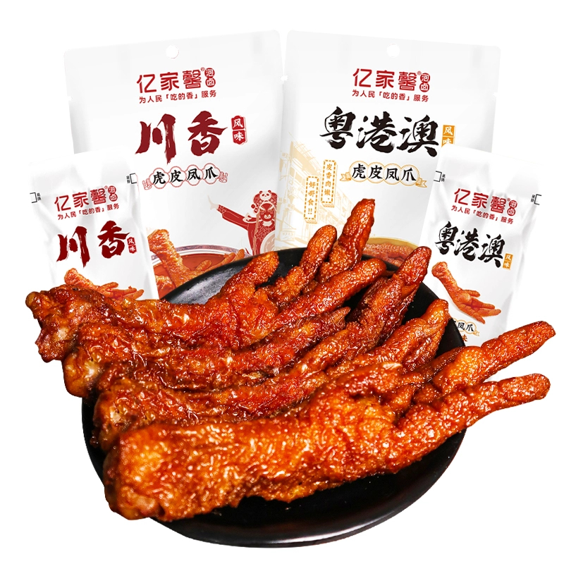亿家馨川香味虎皮鸡爪凤爪【袋装】