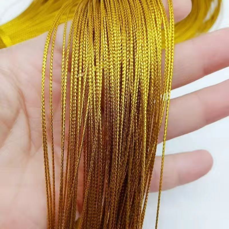 《海燕专属》金线金丝线金银股线 DIY手工编织手链金扫材料把流苏绕