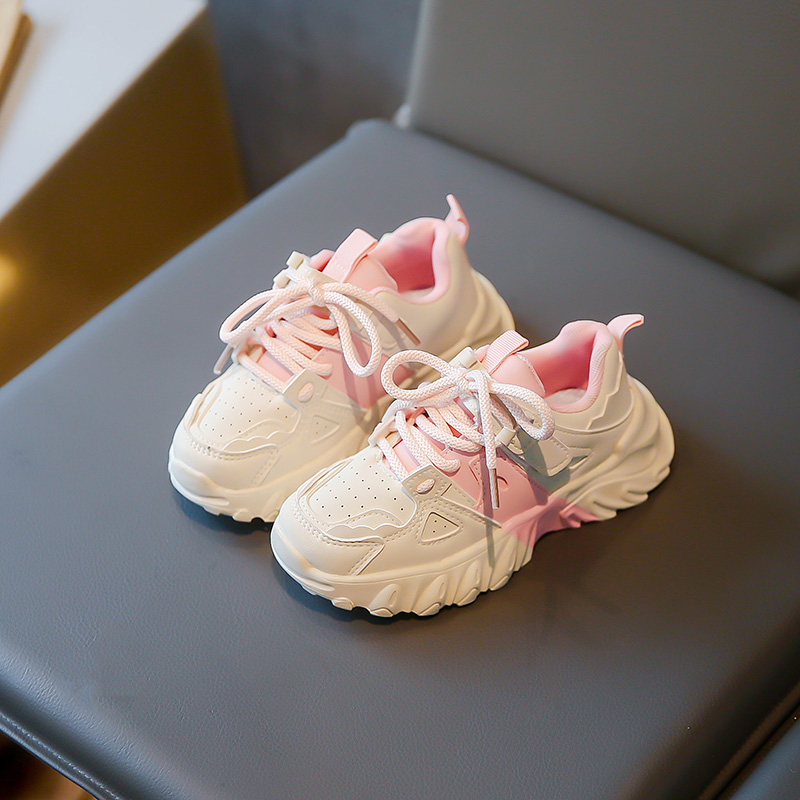  2025春季新款女童潮流百搭单鞋软底运动鞋（听内长下单）