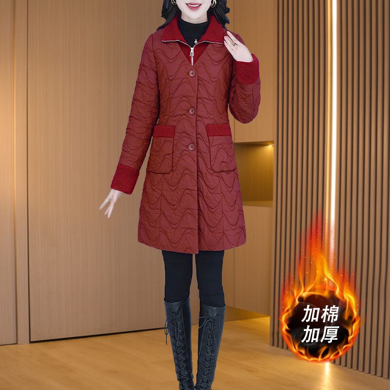 【棉服】23472优雅新款气质时尚大气减龄收腰显瘦棉衣M-4XL-LIS