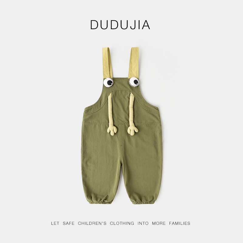 嘟嘟家儿童男童女宝秋季背带裤D4CKZ001