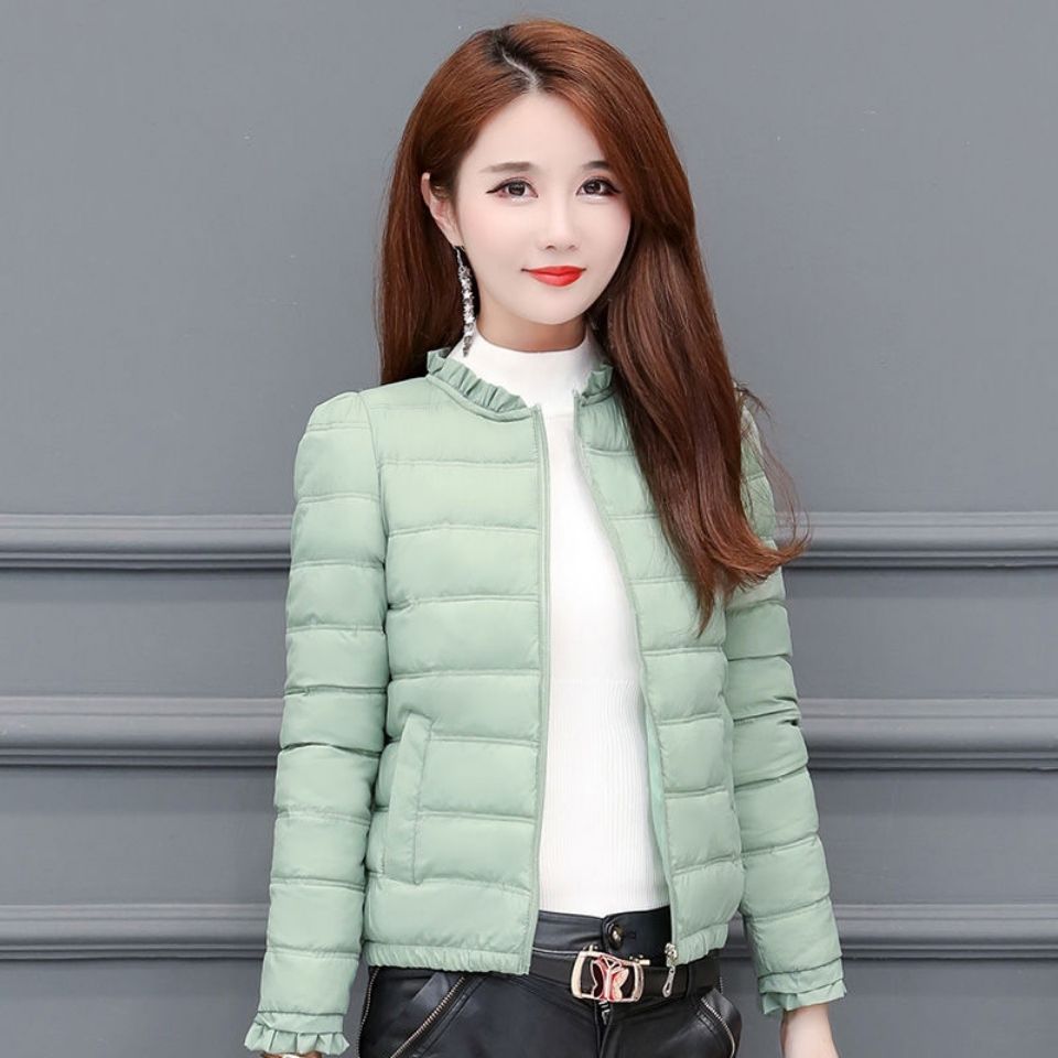 秋冬羽绒服轻薄款棉服女短款棉衣棉服外套冬季修身韩版促销轻薄