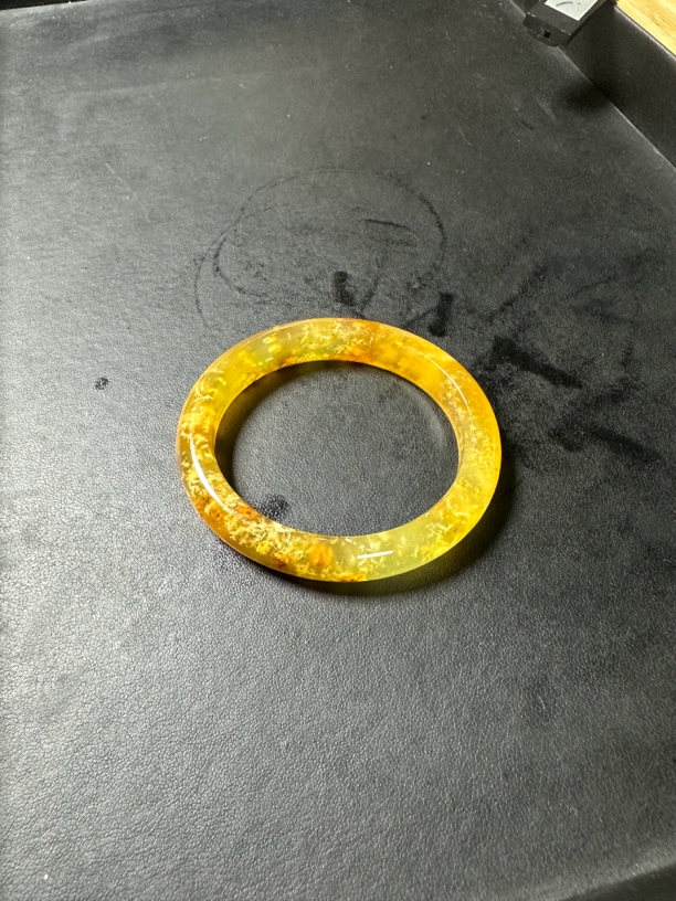 辽阳花玉满天星水草手镯