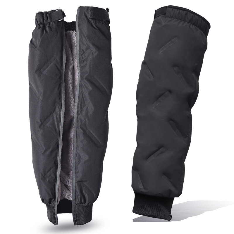 羽绒护膝男女冬季护腿保暖膝盖冰冷库防风挡风电瓶电动摩托车腿套