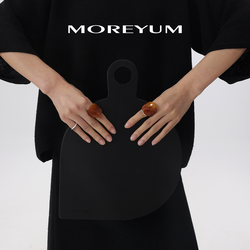 muyang/慕阳 非金属树脂戒指 气质网红时尚小众简约百搭晨曦戒指