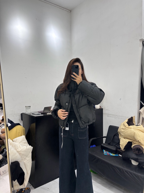 时尚立领短款面包棉服加厚保暖外套潮流棉衣