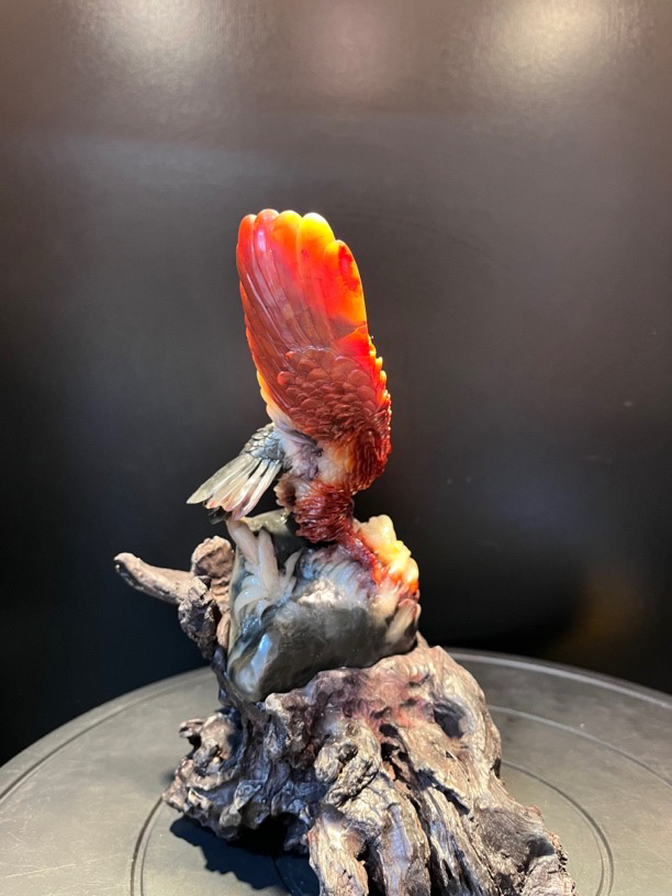 寿山高山石整石整料雕刻而成