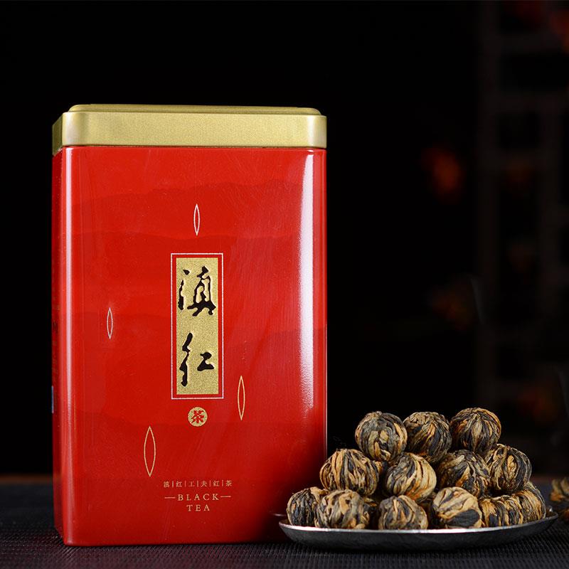 2023年云南凤庆 功夫滇红茶特级 手工龙珠茶叶散装 简易包装