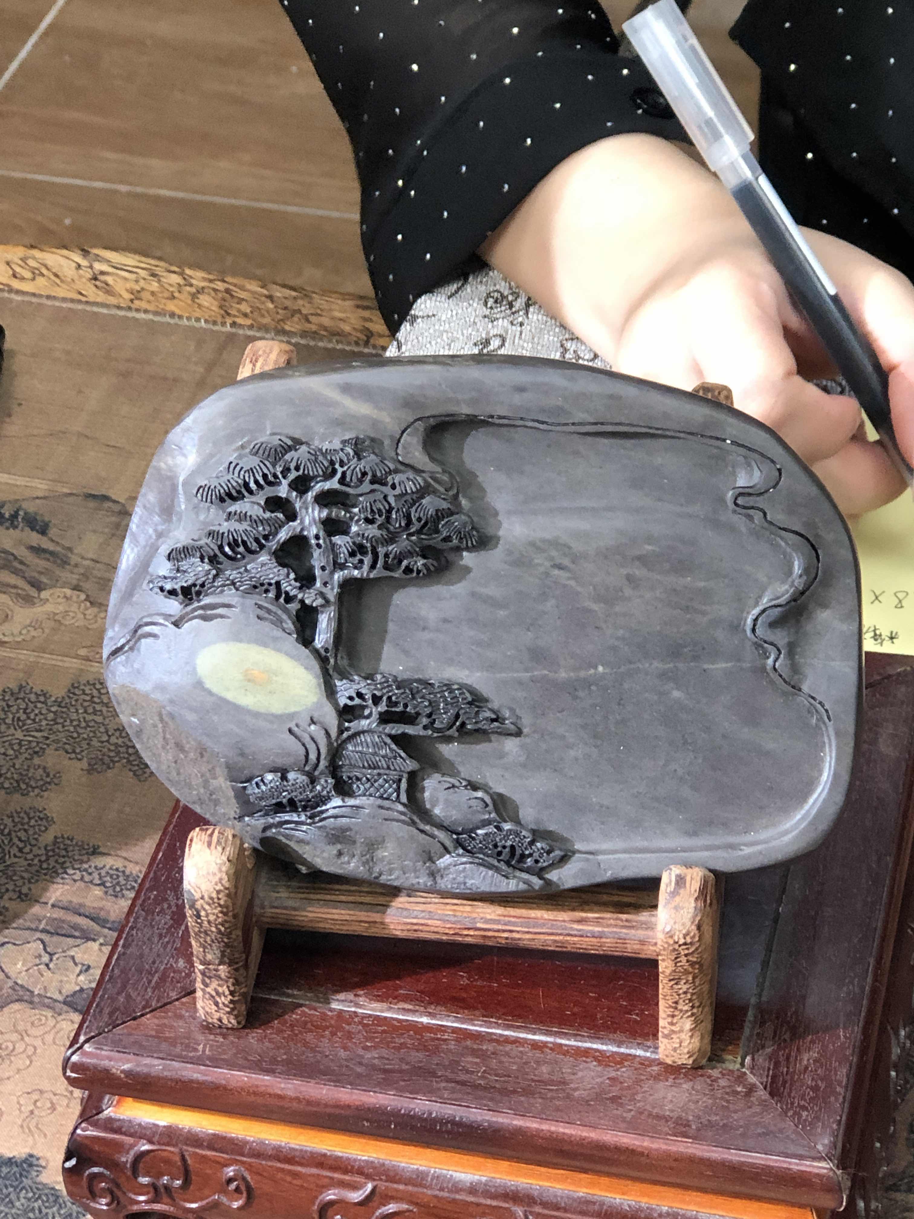 8月27日砚乡姐妹端砚艺术作品