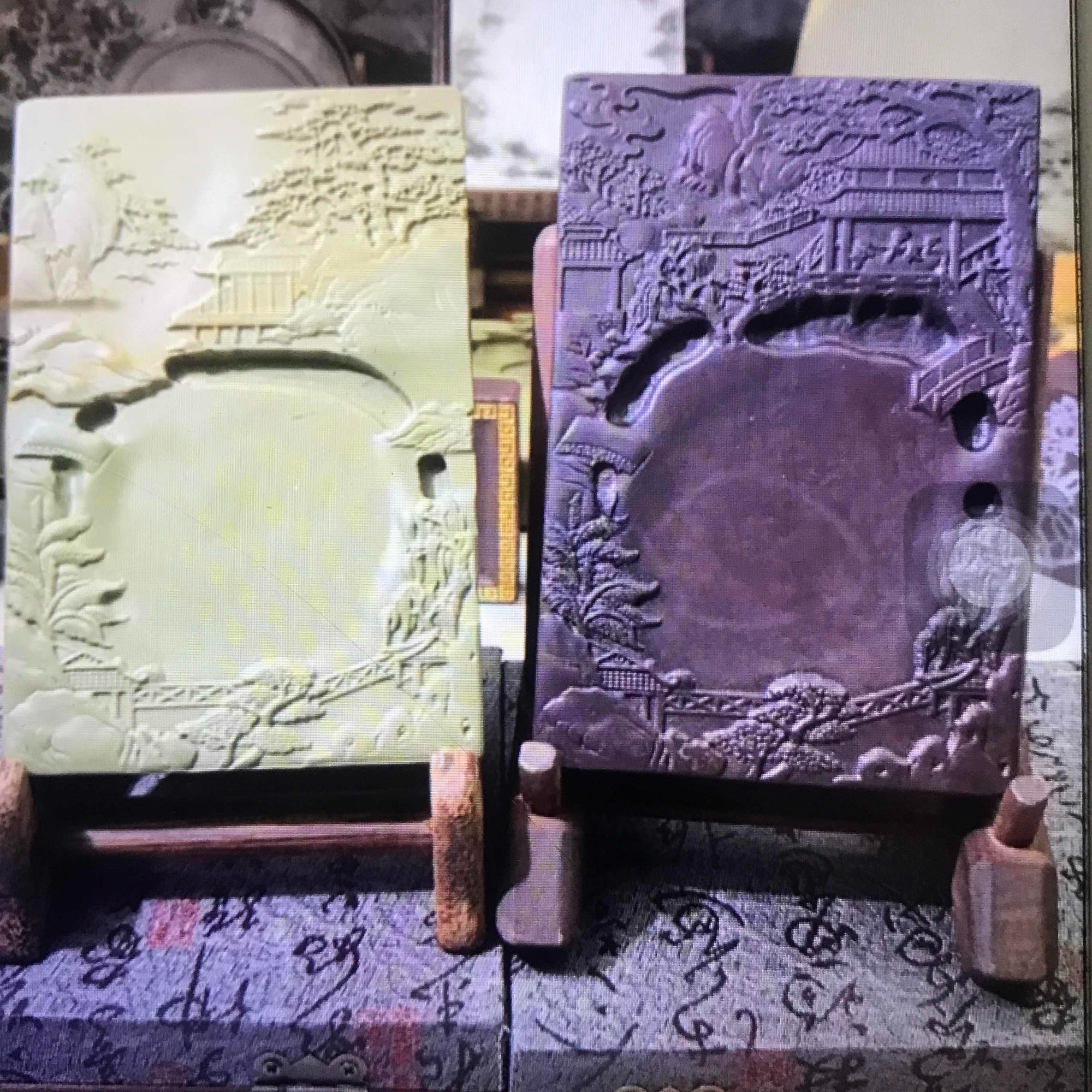 8月24日砚乡姐妹端砚艺术作品