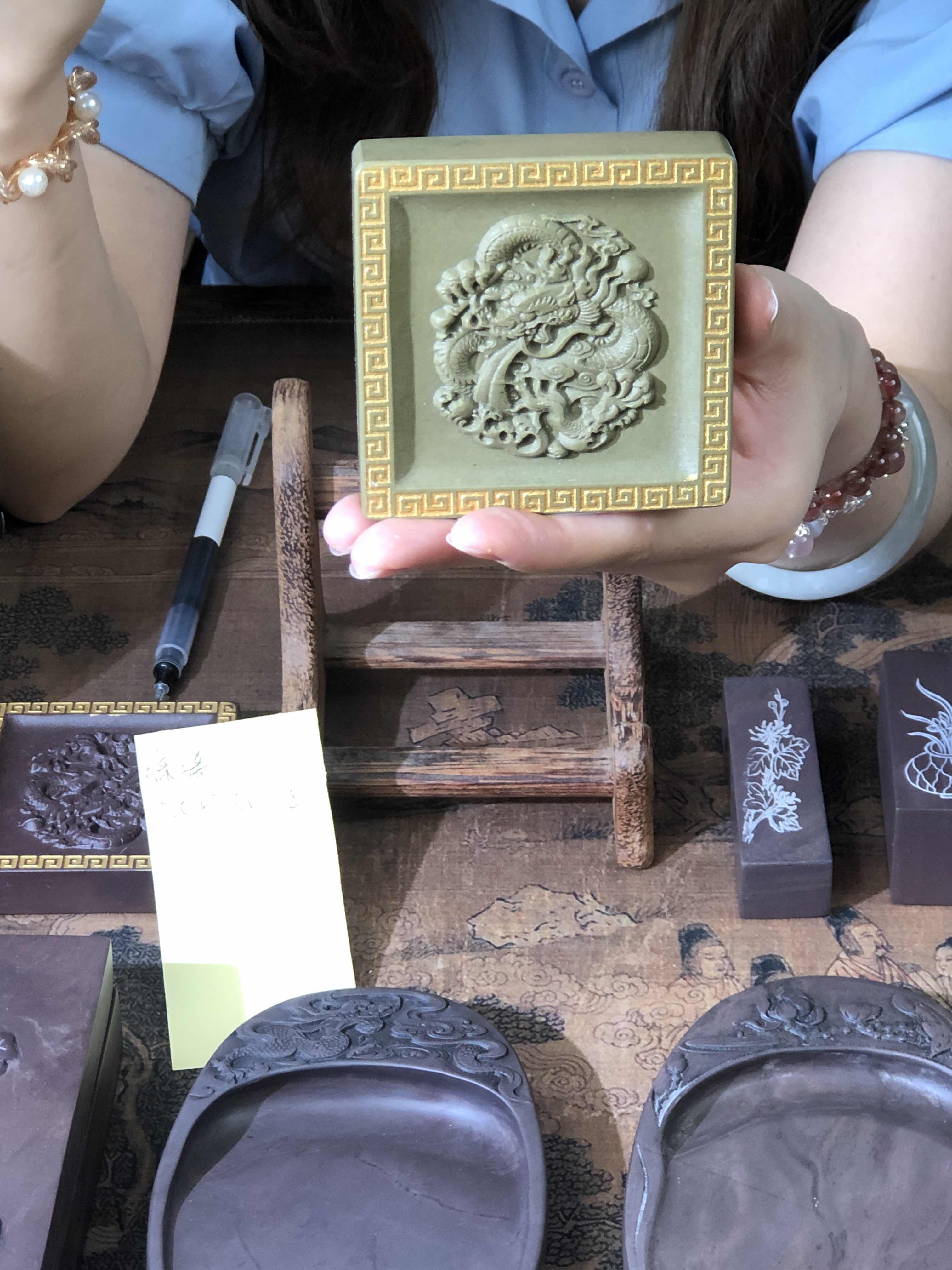 8月30日砚乡姐妹端砚艺术作品