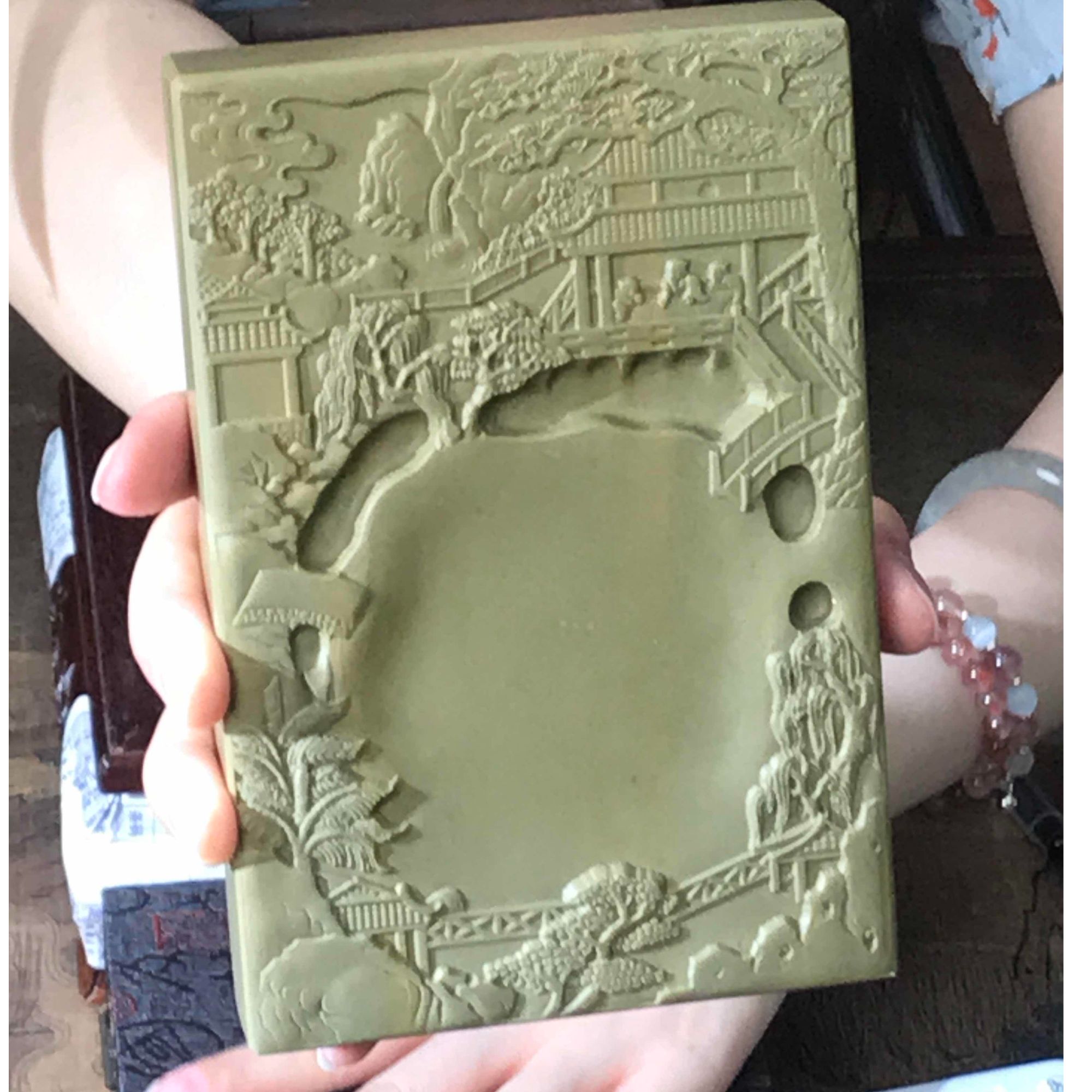 9月3日砚乡姐妹端砚艺术作品