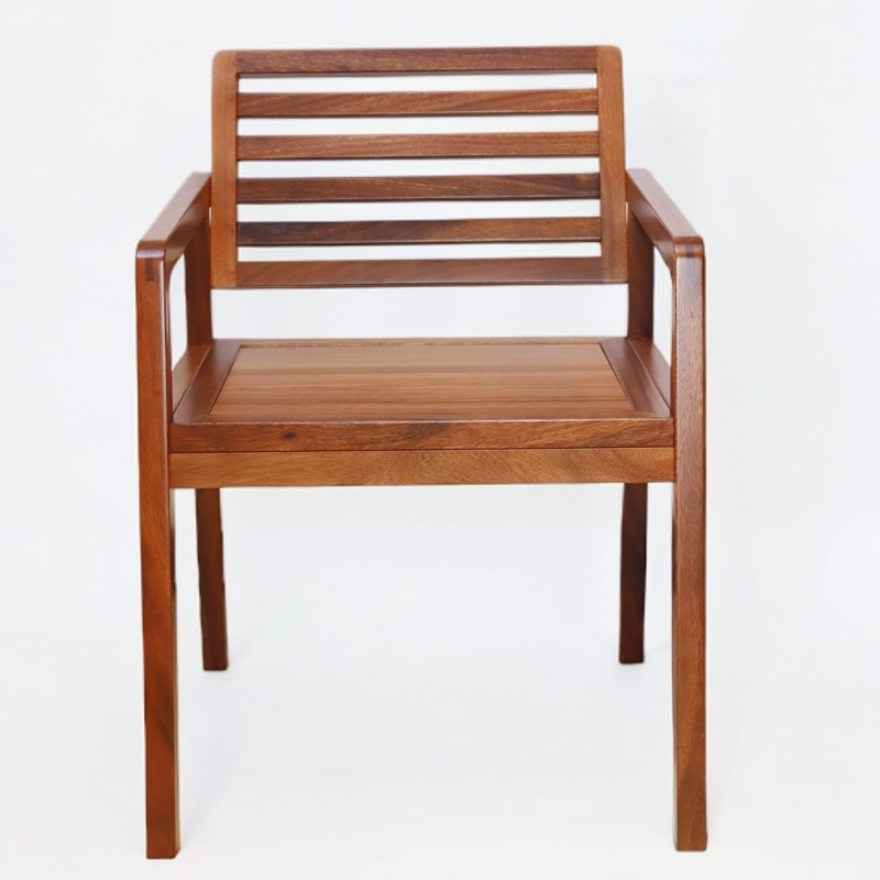 南美胡桃木靠背椅办公用茶桌靠背主人椅新中式休闲风格