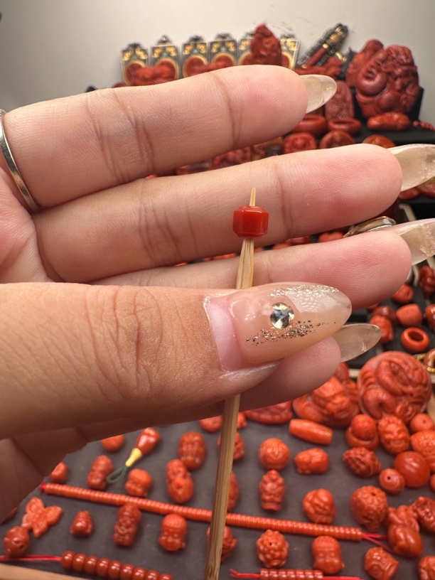 南红川料线束5.3mm孔道1.5