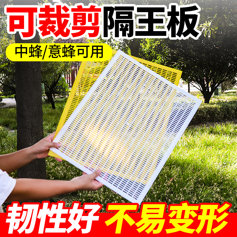 塑料隔王板可裁剪平面隔王板中蜂隔王板中意蜂通用隔王板买一送一