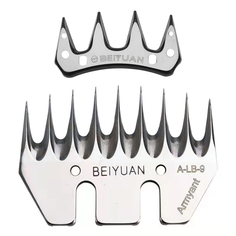 正品北元九直齿刀片成型耐用羊毛剪通用刀片