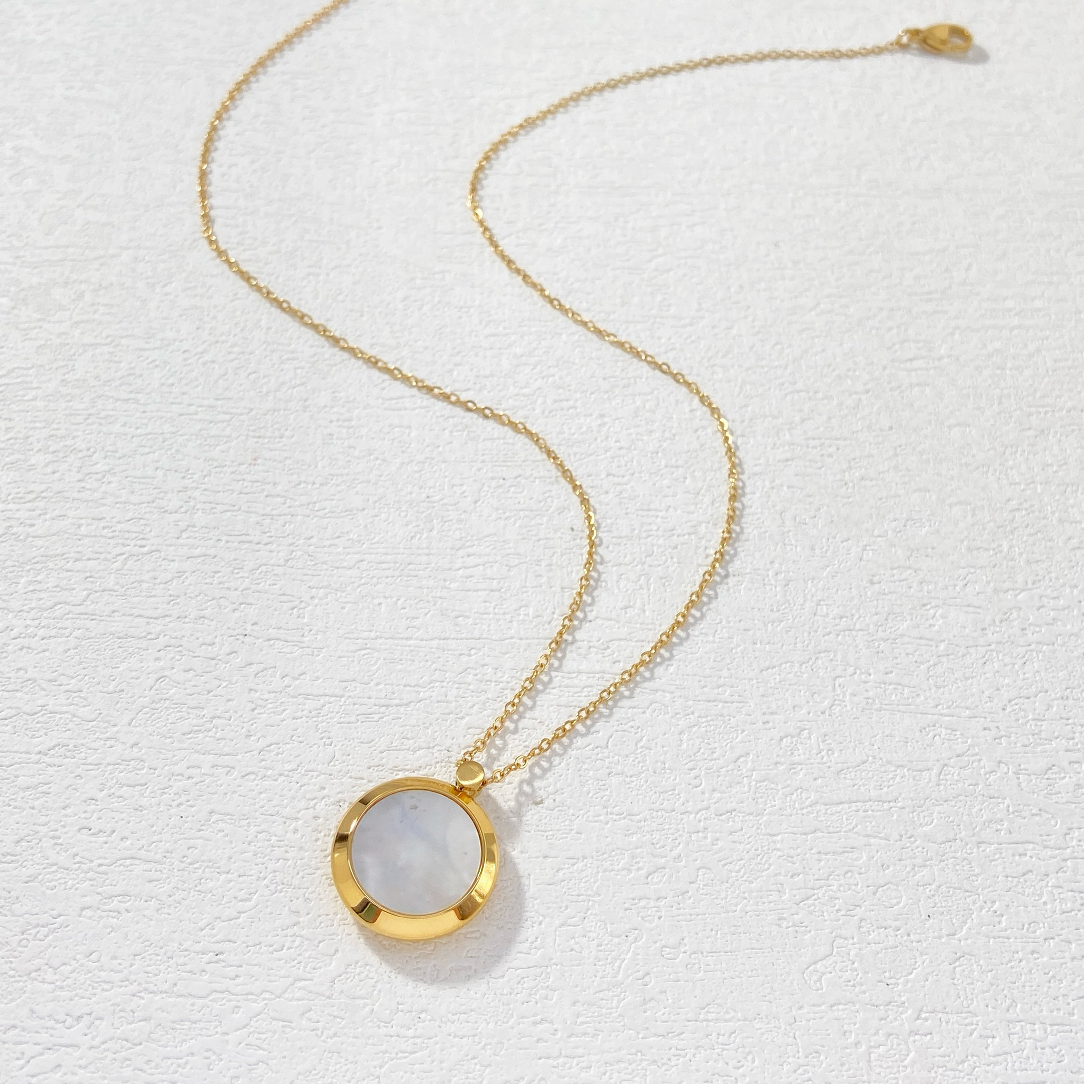 钛钢项链 木木（RZ4911）   48厘米  星星月亮太阳项链