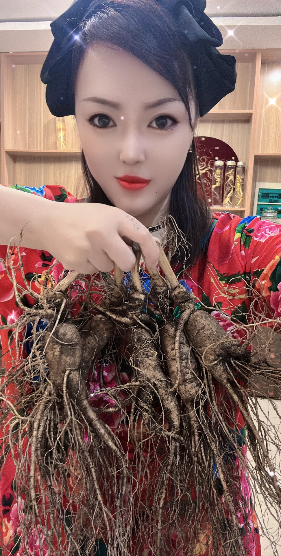 【人参婷美】鲜人参二斤改价链接 直播间实物为准