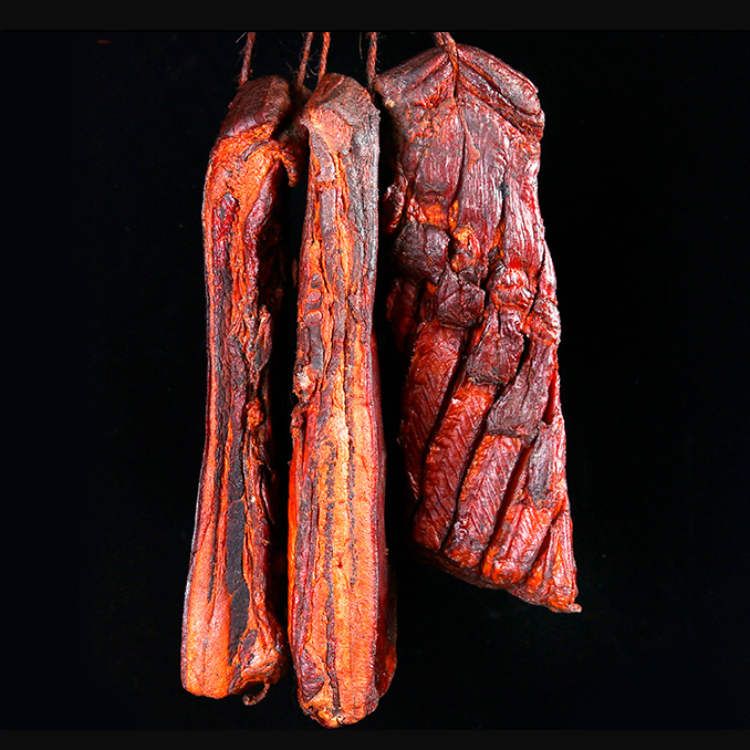 五花腊肉湖南柴火烟熏腊肉