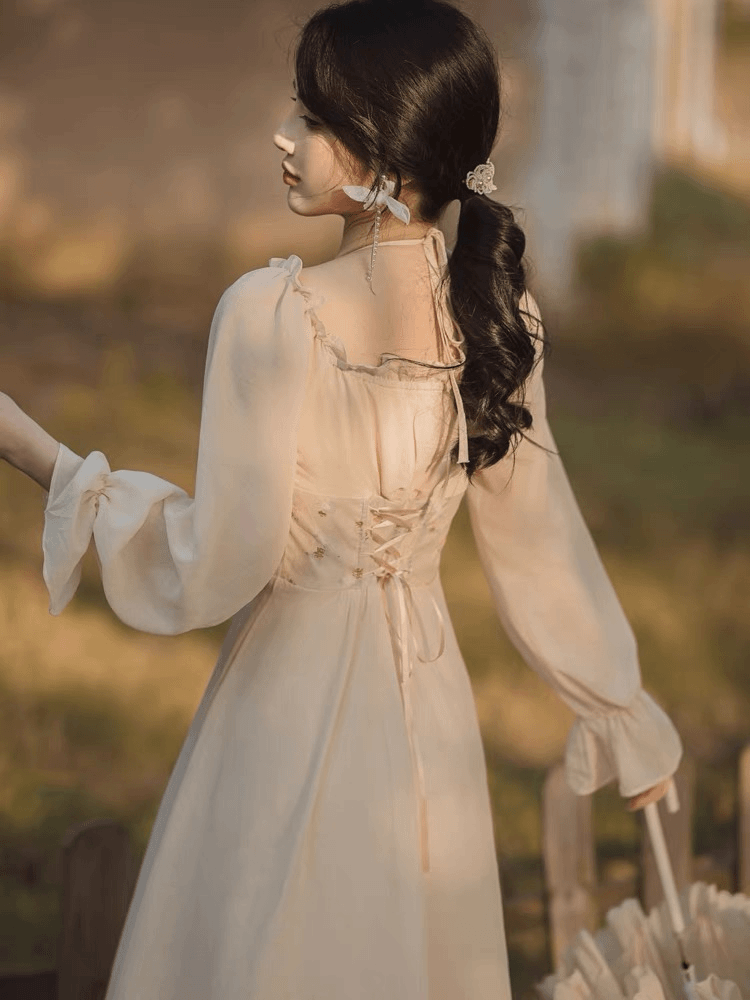 柠檬扣号专属连衣裙链接