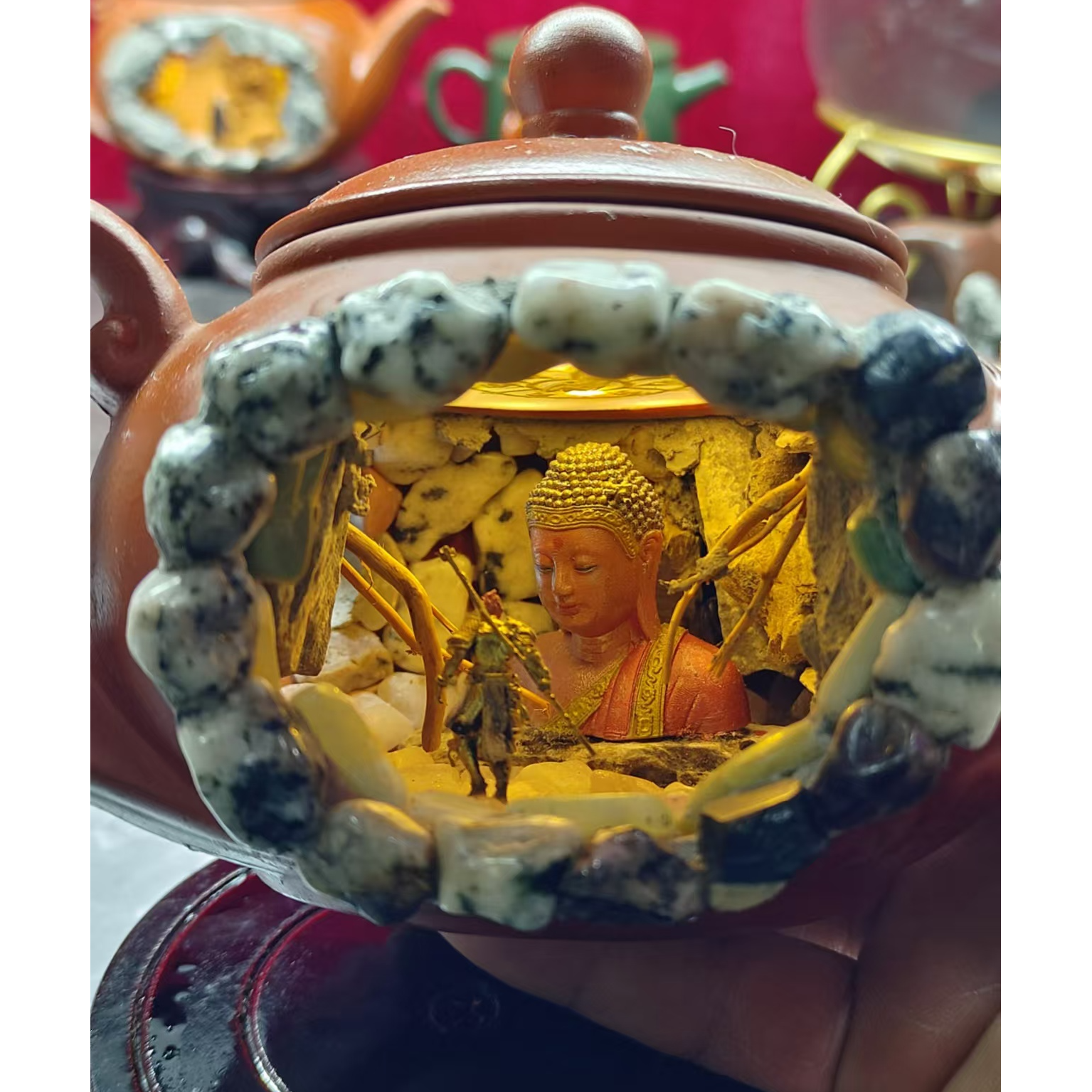 微观造景微缩景观摆件桌面造型茶壶造型