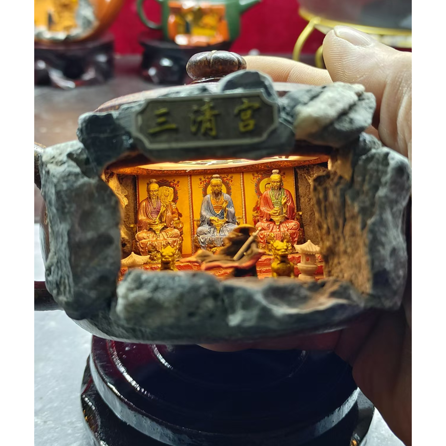 微观造景微缩景观摆件桌面造型茶壶造型